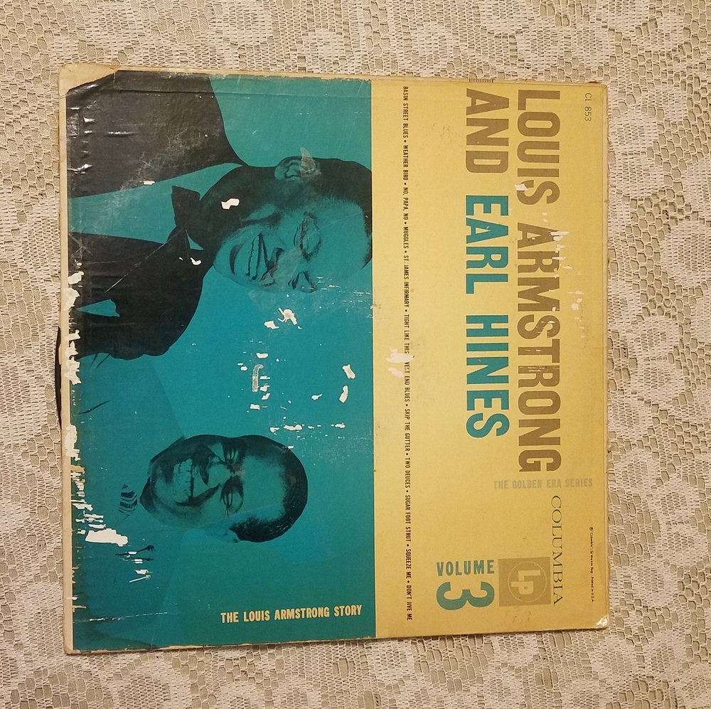Vintage Louis Armstrong and Earl Hines Album